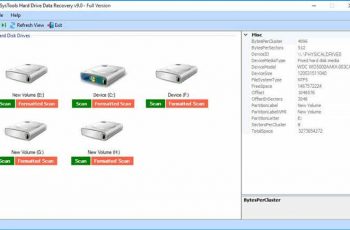 SysTools Hard Drive Data Recovery 16.4 Crack With Keygen 2022
