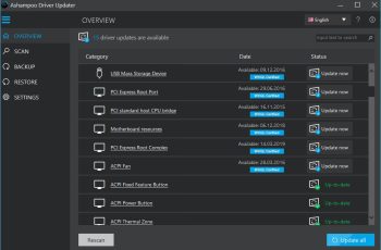 Ashampoo Driver Updater 1.5.0 Crack + License Key Download