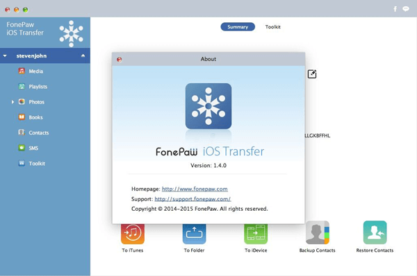 FonePaw iOS Transfer 3.8.8 Crack + مفتاح الترخيص تنزيل 2022