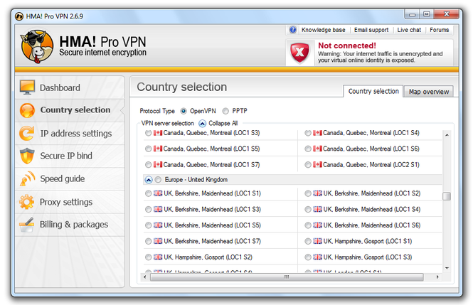 HMA Pro VPN 6.1.259.0 Crack